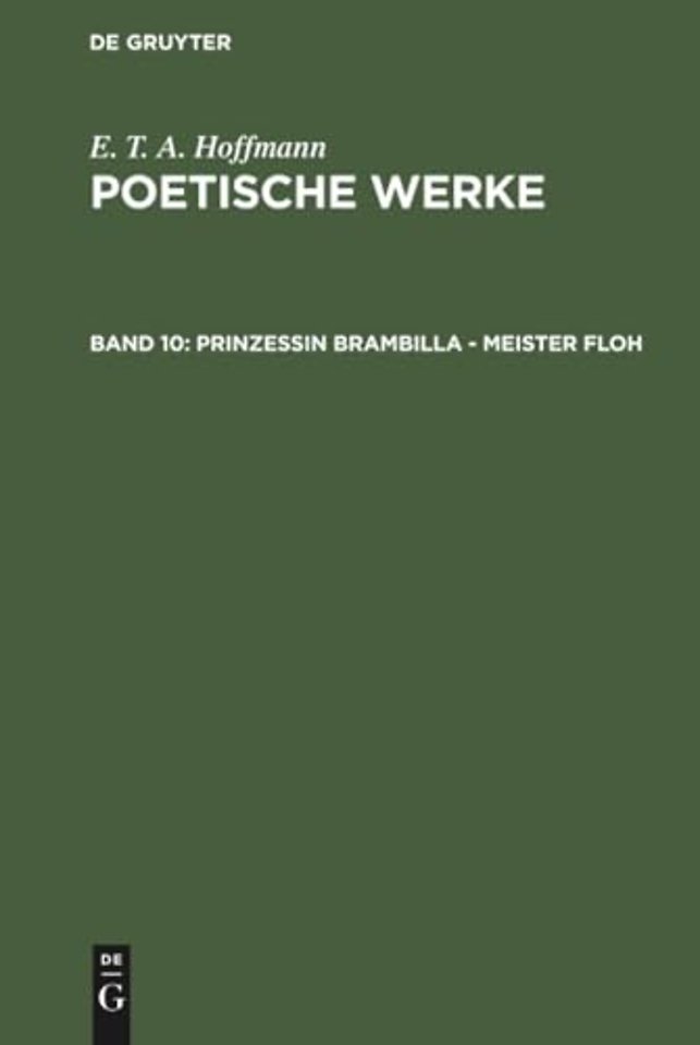 Prinzessin Brambilla – Meister Floh