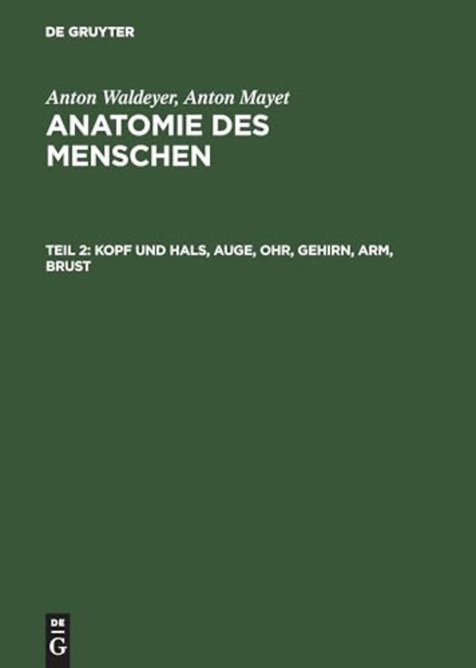 Kopf und Hals, Auge, Ohr, Gehirn, Arm, Brust