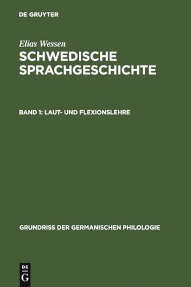 Laut– und Flexionslehre