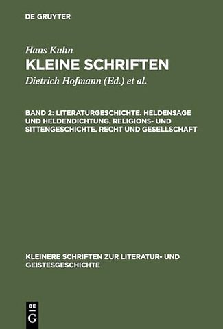 Literaturgeschichte. Heldensage und Heldendichtung. Religions– und Sittengeschichte. Recht und Gesellschaft