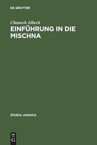 Einführung in die Mischna