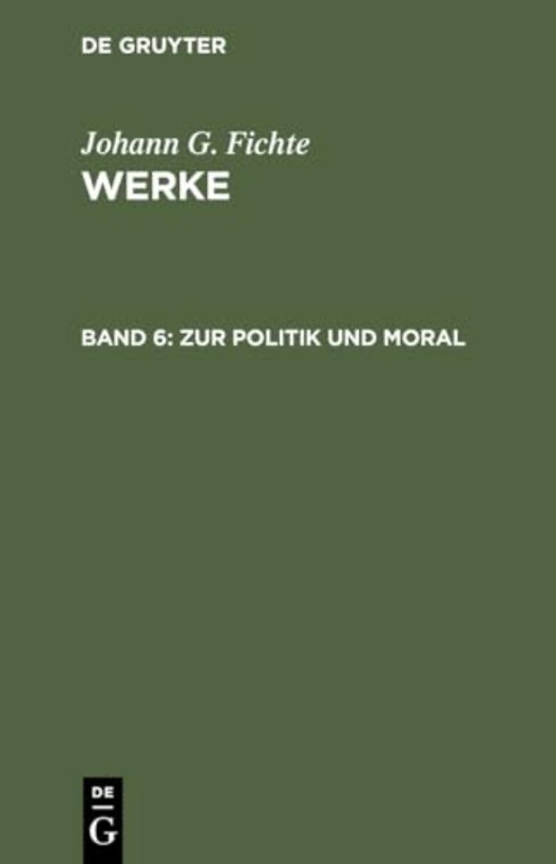 Zur Politik und Moral