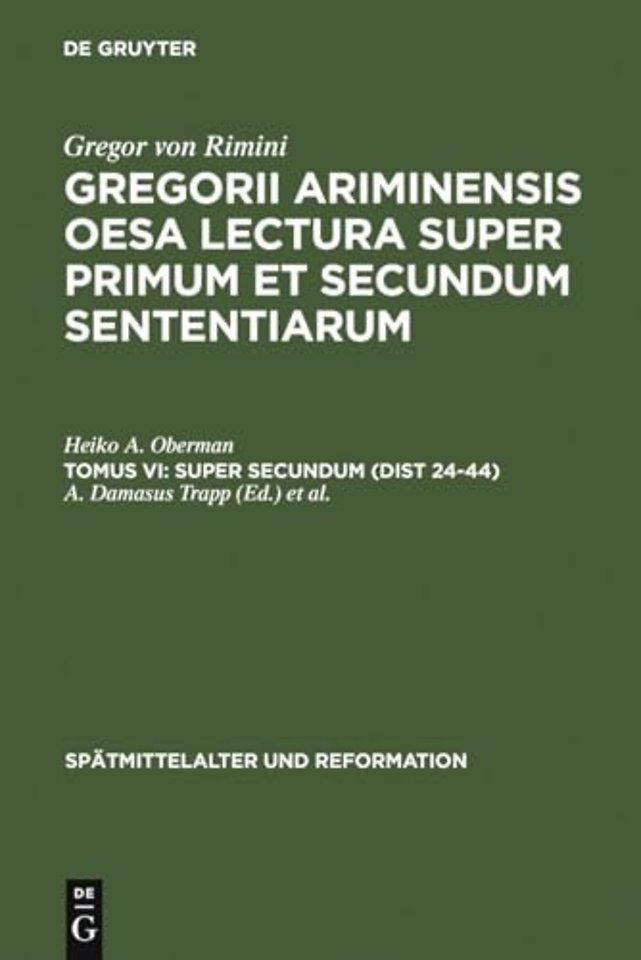 Super Secundum (Dist 24–44)
