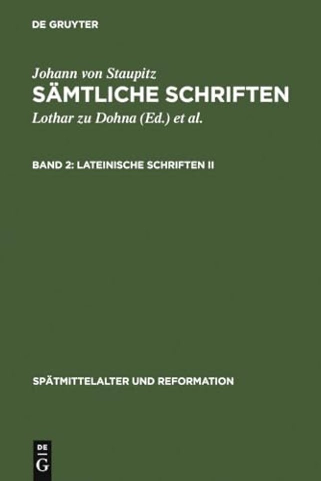 Lateinische Schriften II