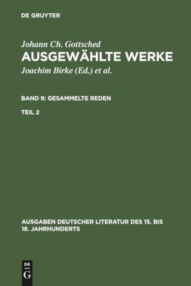 Gesammelte Reden. Zweiter Teil