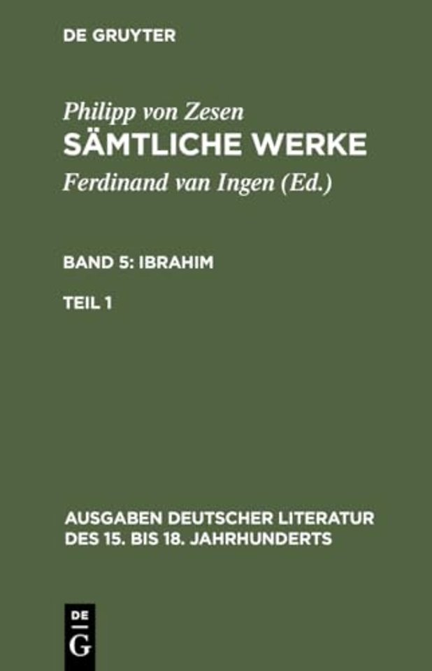 Ibrahim. Erster Teil