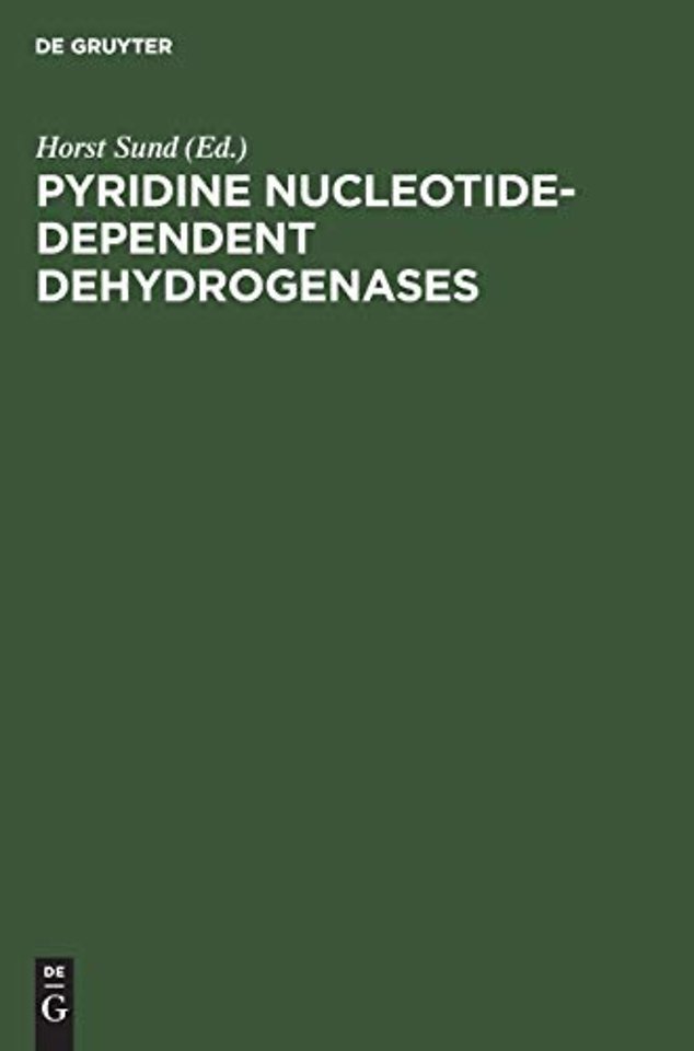 Pyridine Nucleotide–Dependent Dehydrogenases – Proceedings of the second International Symposium held at the University of Konstanz, West Germany.