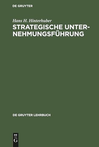 Strategische Unternehmungsführung