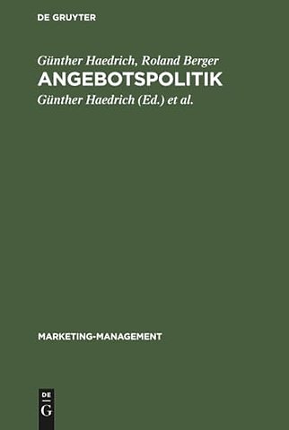 Angebotspolitik