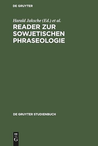 Reader zur sowjetischen Phraseologie