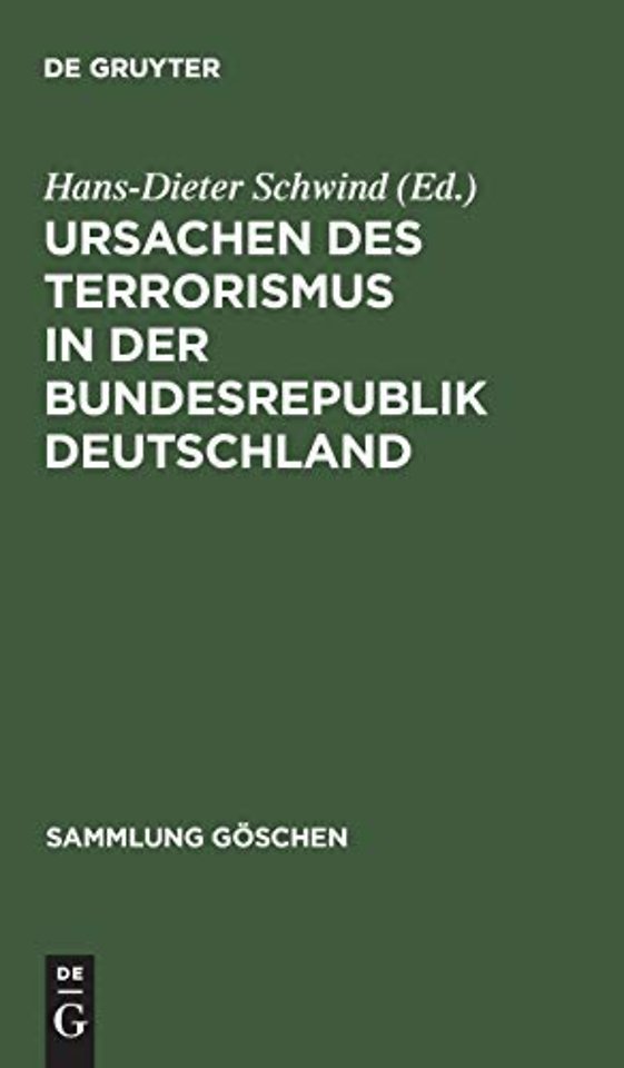 Ursachen des Terrorismus in der Bundesrepublik Deutschland