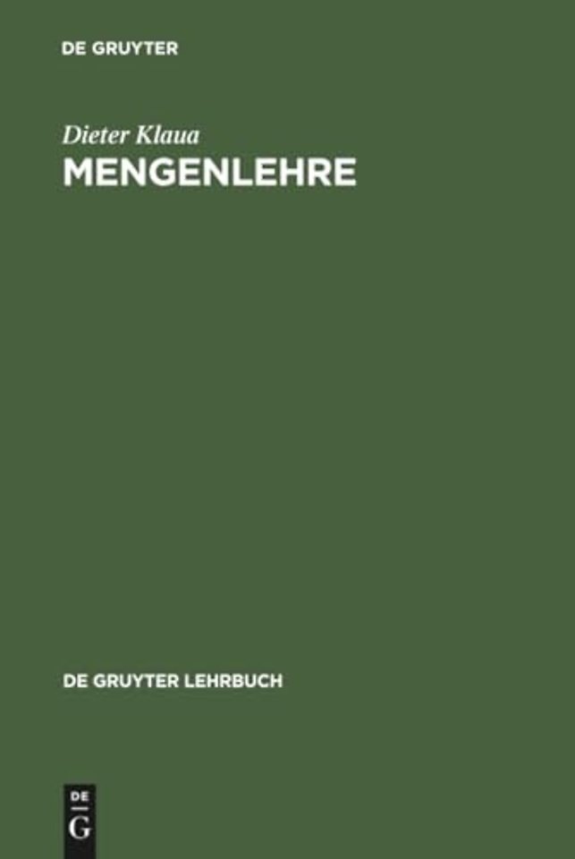 Mengenlehre