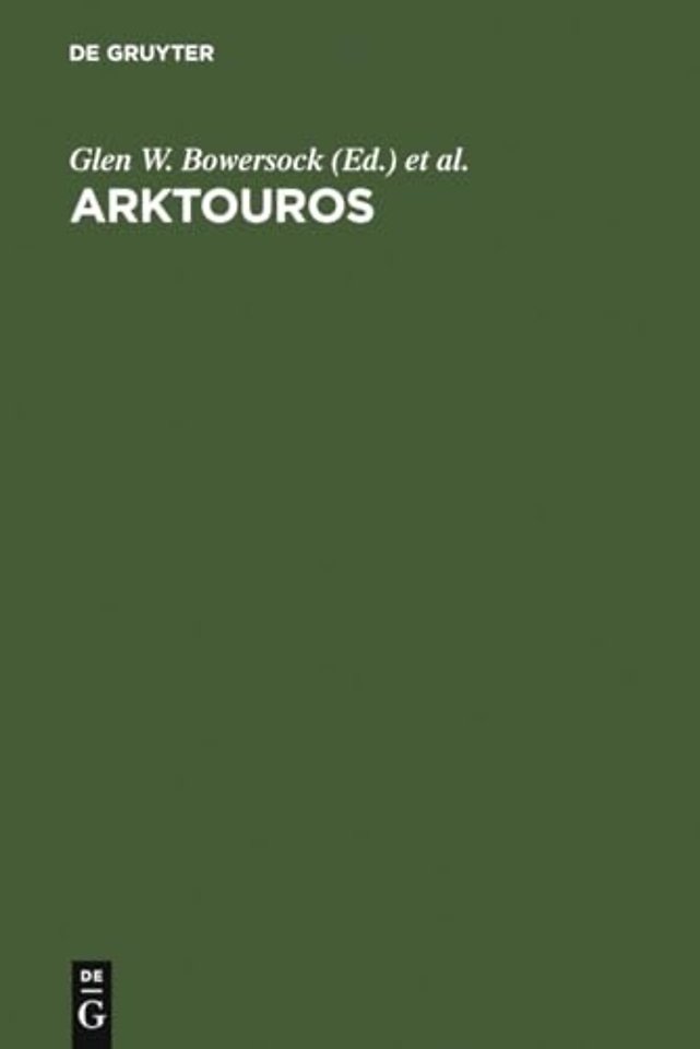 Arktouros – Hellenic Studies presented to Bernard M. W. Knox on the occasion of his 65th birthday