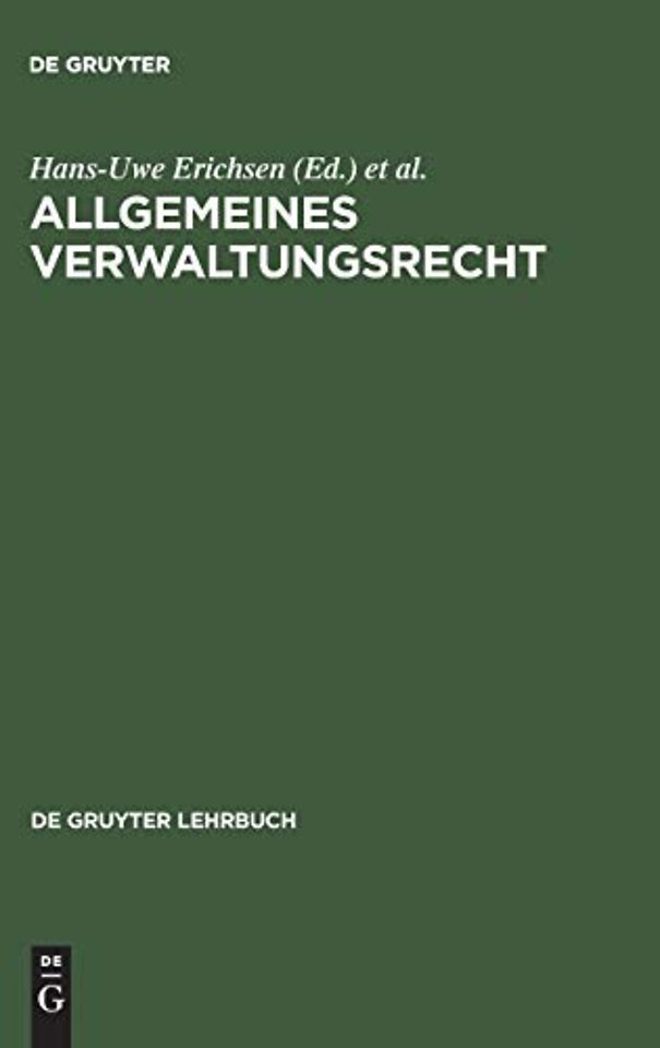 Allgemeines Verwaltungsrecht