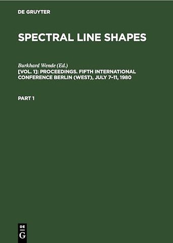 Proceedings. Fifth International Conference Berlin (West), July 7–11, 1980