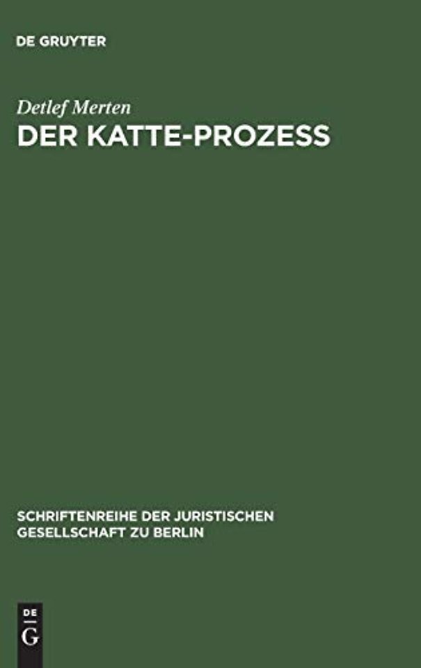 Der Katte-Prozeß