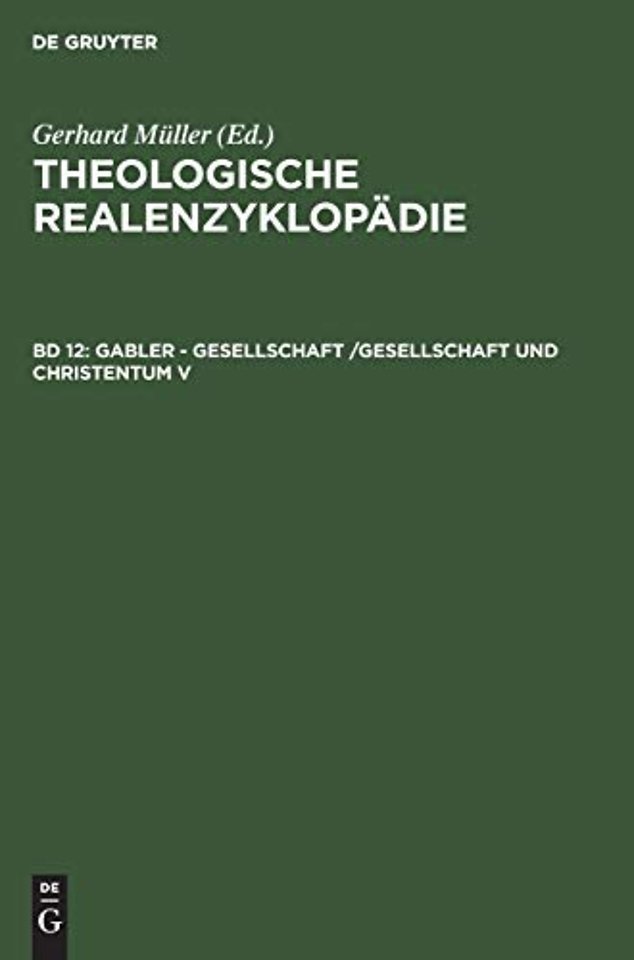 Gabler – Gesellschaft /Gesellschaft und Christentum V