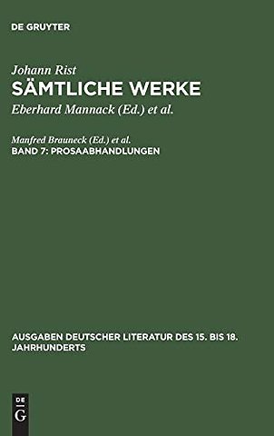 Prosaabhandlungen – (Philosophischer Phoenix. Rettung des Phoenix. Teutsche Hauptsprache. Adelicher Hausvatter)