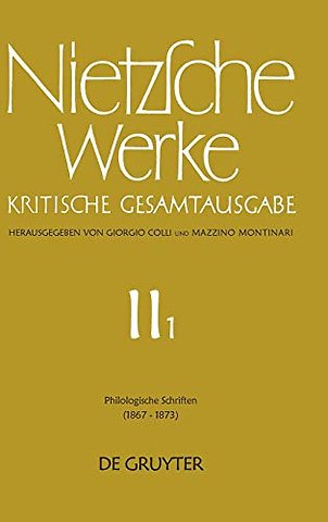 Philologische Schriften – (1867 – 1873)
