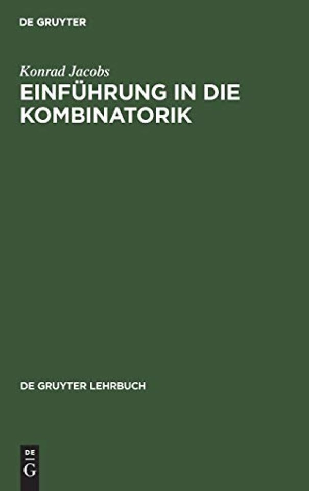 Einführung in die Kombinatorik