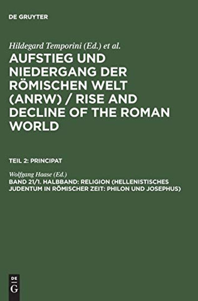 Religion (Hellenistisches Judentum in römischer Zeit: Philon und Josephus)