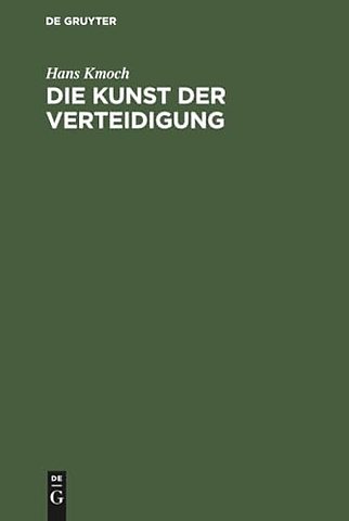 Die Kunst der Verteidigung