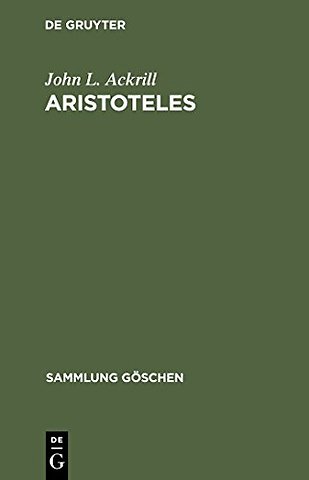 Aristoteles – Eine Einführung in sein Philosophieren