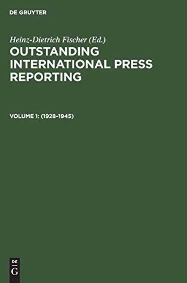 1928–1945 – From the consequences of World War I to the end of World War II