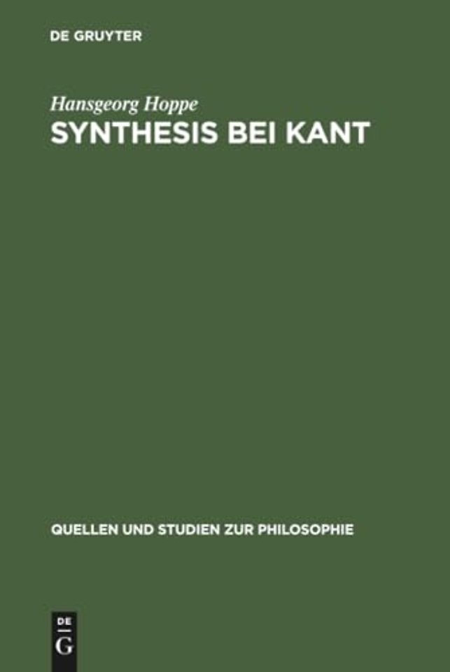 Synthesis Bei Kant
