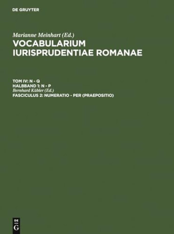 numeratio – per (Praepositio)