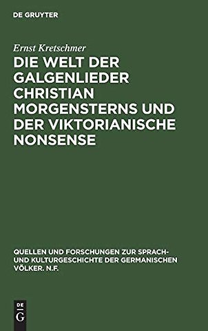 Die Welt Der Galgenlieder Christian Morgensterns Und Der Viktorianische Nonsense