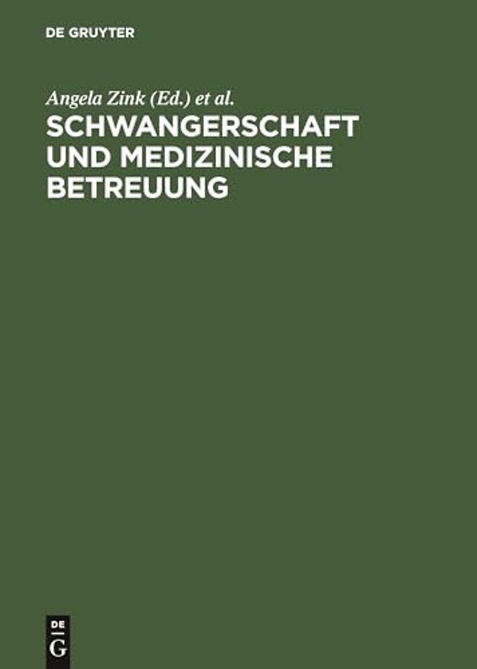 Schwangerschaft und medizinische Betreuung
