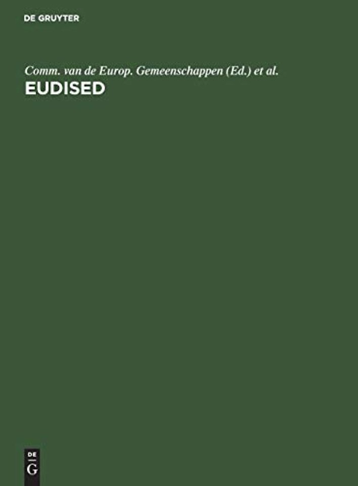 Eudised – Veeltalige thesaurus voor de bewerking van informatie inzake opvoeding, vorming en onderwijs