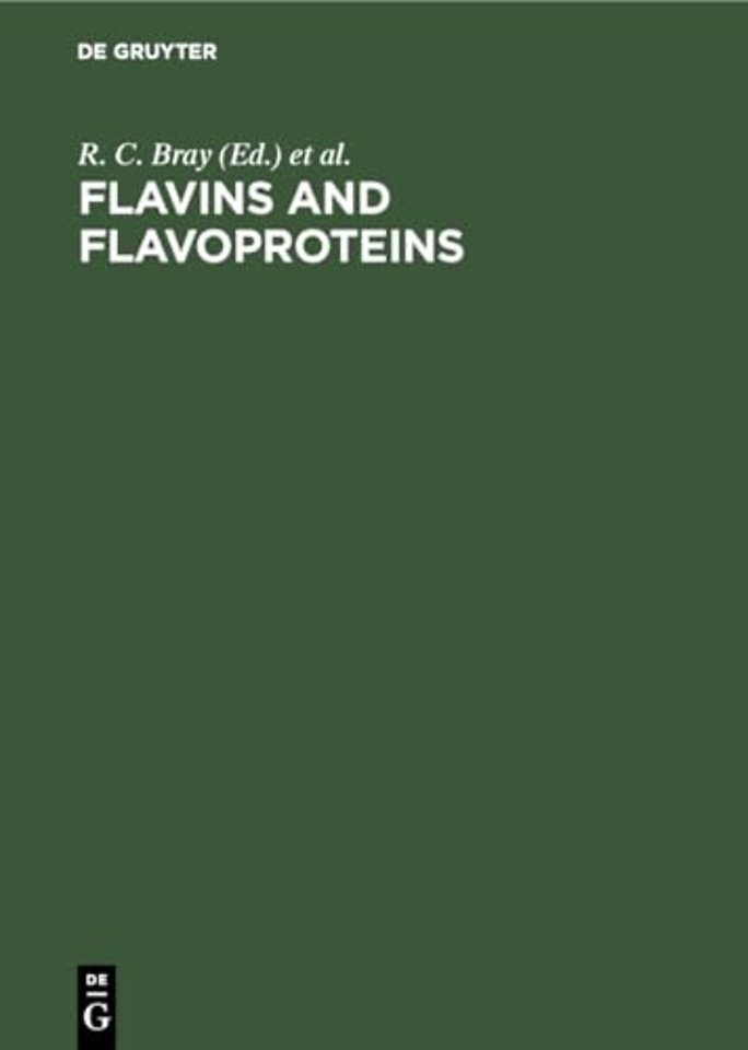 Flavins and Flavoproteins – Proceedings of the Eighth International Symposium, Brighton, England, July 9–13, 1984