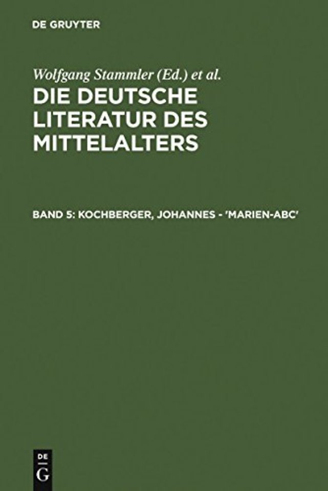 Kochberger, Johannes – `Marien–ABC`