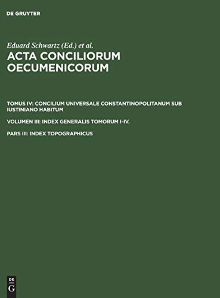 Index topographicus