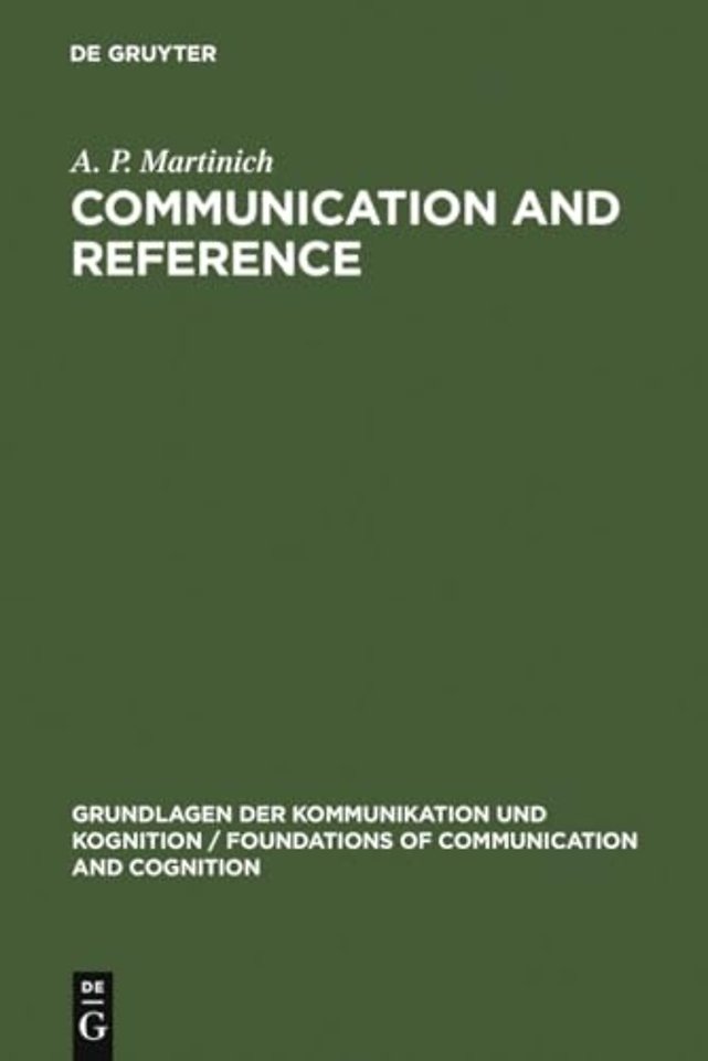 Communication and Reference