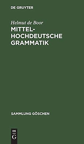 Mittelhochdeutsche Grammatik