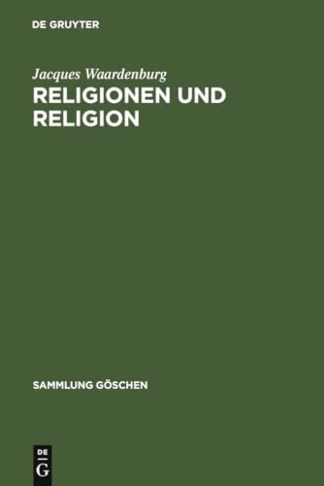 Religionen und Religion