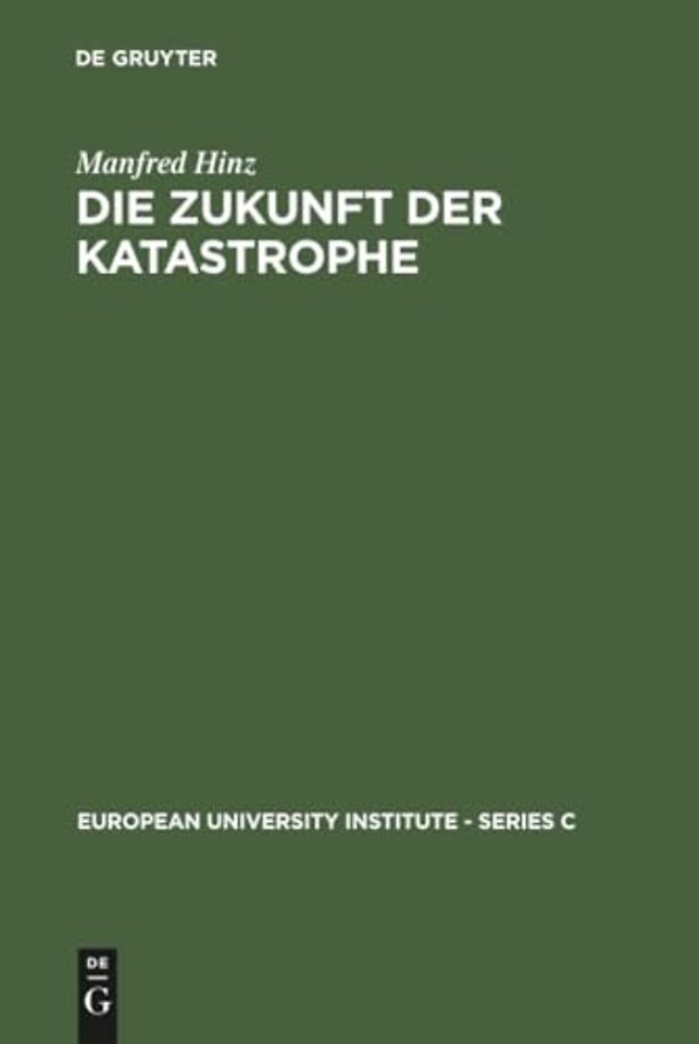 Die Zukunft der Katastrophe – Mythische und rationalistische Geschichtstheorie im italienischen Futurismus