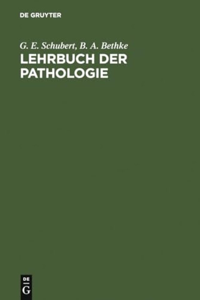 Lehrbuch der Pathologie und Antwortkatalog zum GK2