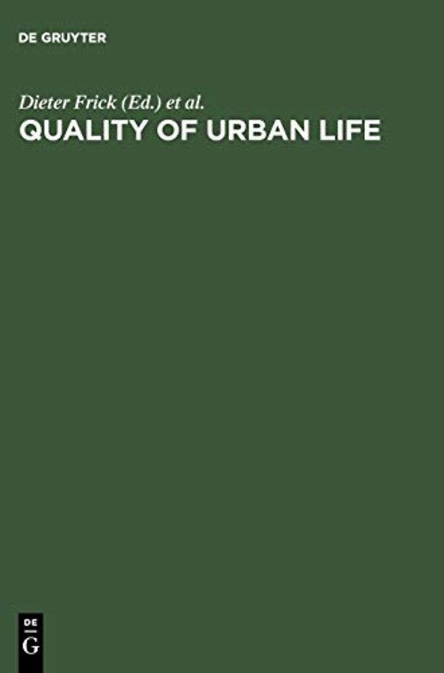 Quality of Urban Life
