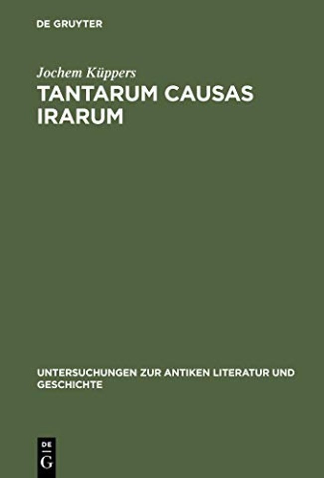 Tantarum causas irarum – Untersuchungen zur einleitenden Bücherdyade der Punica des Silius Italicus