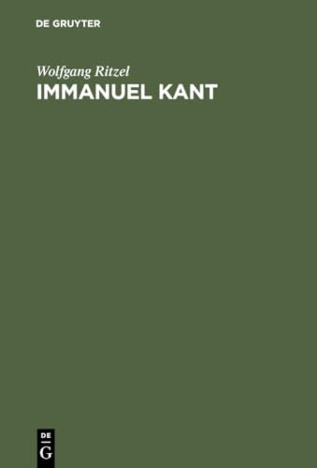 Immanuel Kant – Eine Biographie