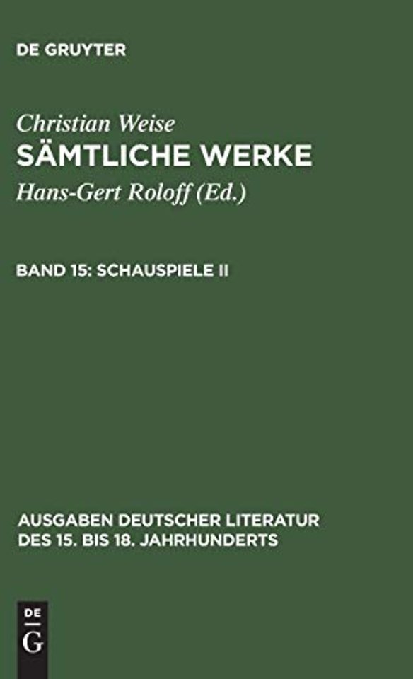 Schauspiele II