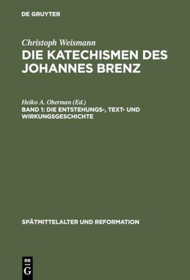 Die Entstehungs–, Text– und Wirkungsgeschichte