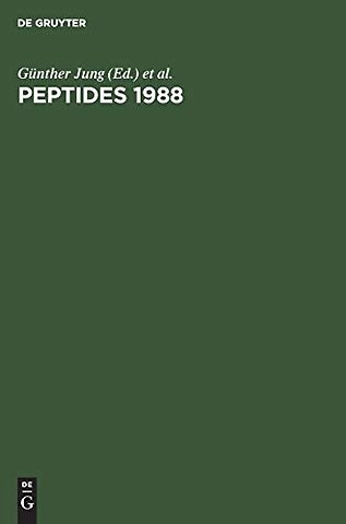 Peptides 1988 – Proceedings of the 20th European Peptide Symposium. University of Tübingen, Tübingen, FRG, September 4–9, 1988