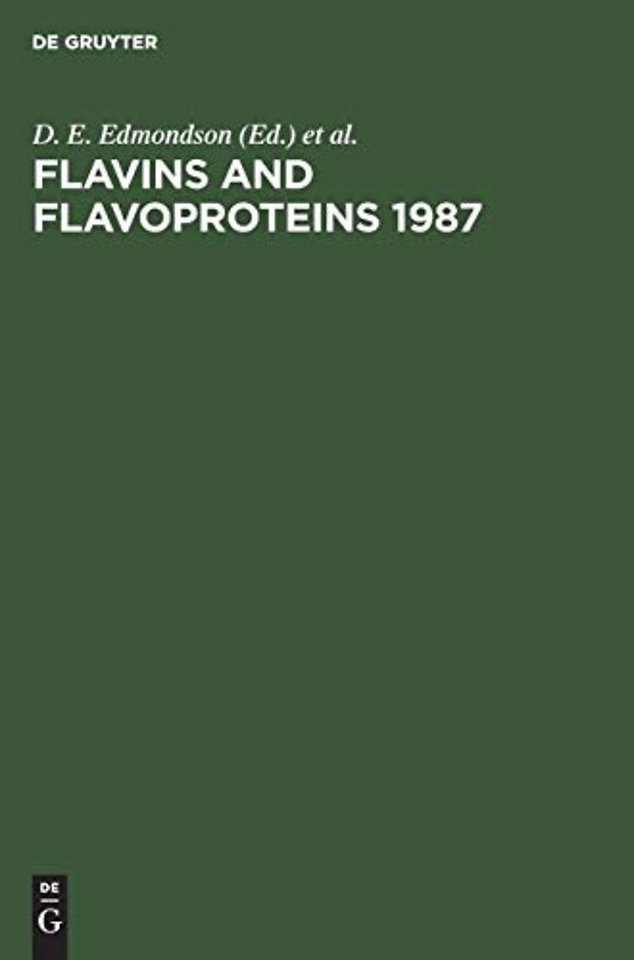 Flavins and Flavoproteins 1987 – Proceedings of the Ninth International Symposium, Atlanta, Georgia, USA, June 7–12, 1987