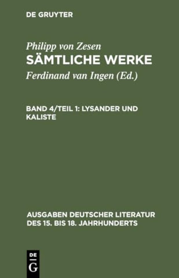 Lysander und Kaliste