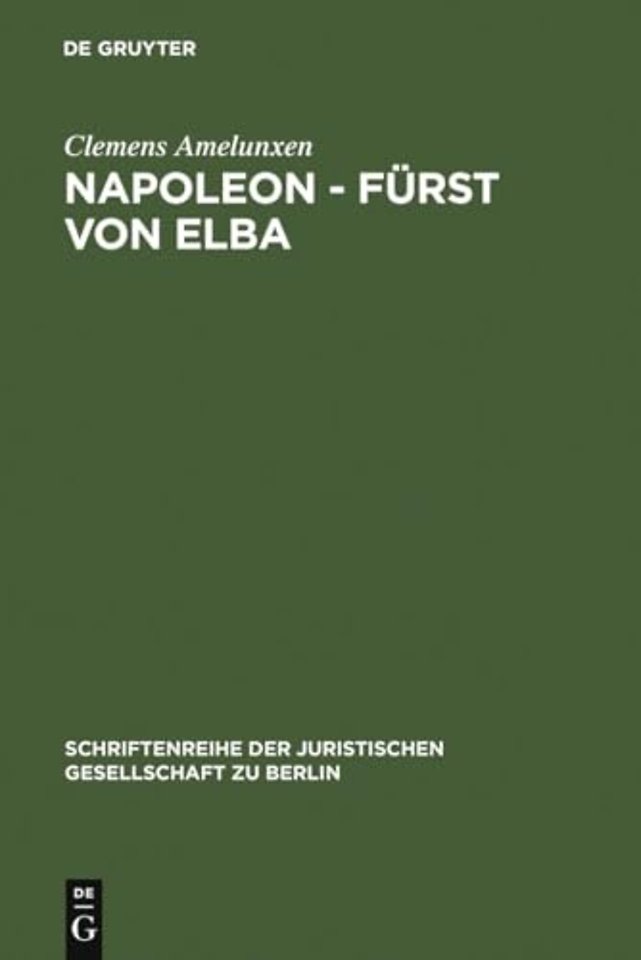 Napoleon - Furst von Elba
